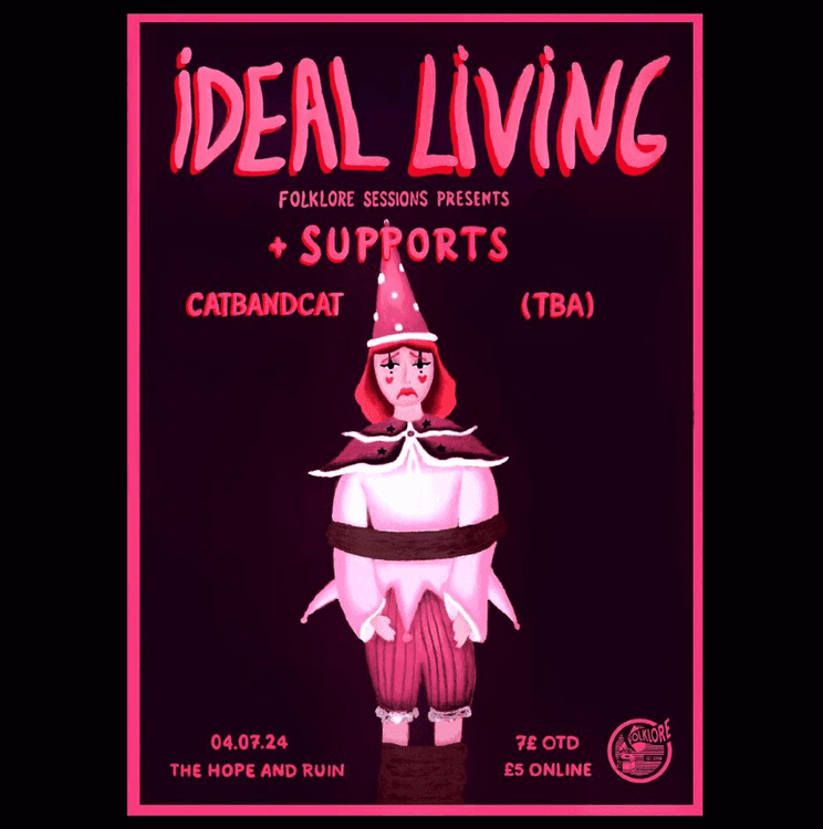 Ideal Living + Cat Band Cat - Hope and Ruin Headline